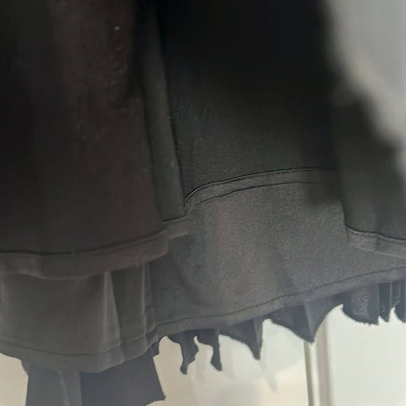 Abercrombie & Fitch Black Trapeze Pleated MinibDress Sz-M T - Picture 11 of 16